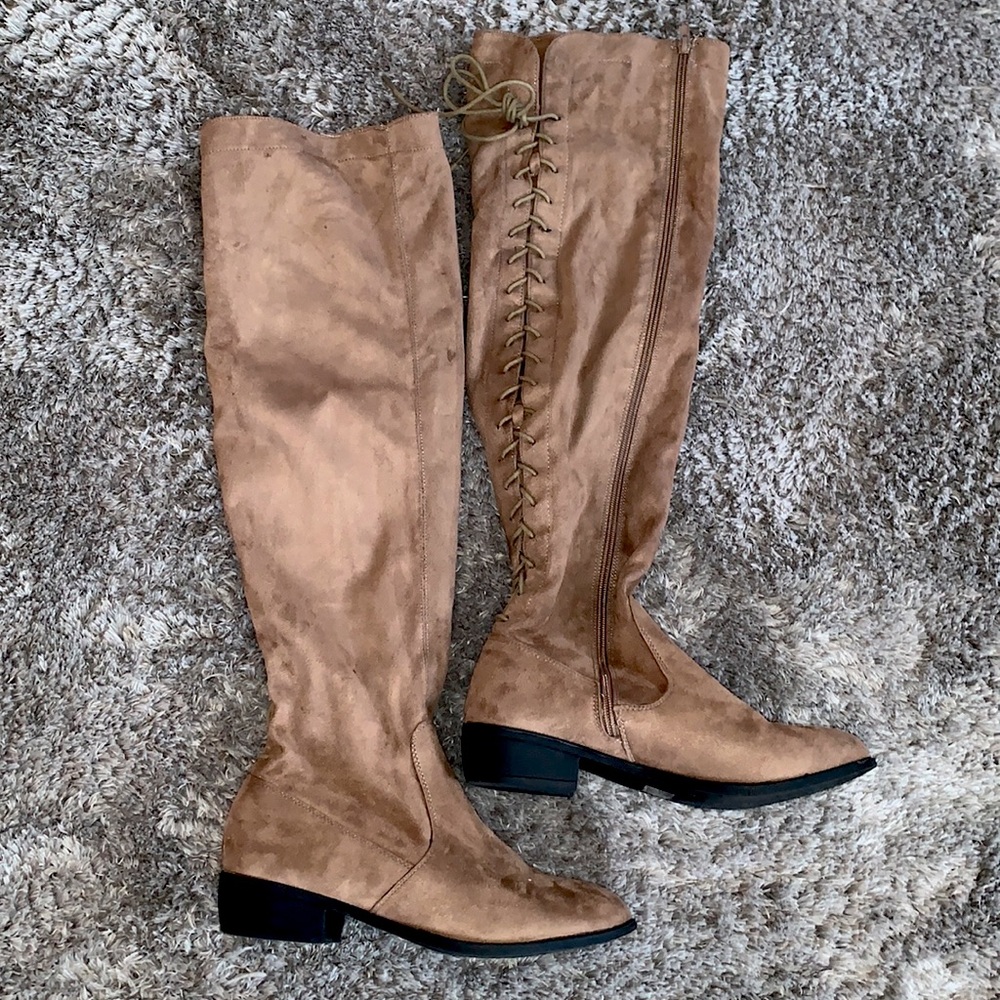 otk faux suede boots